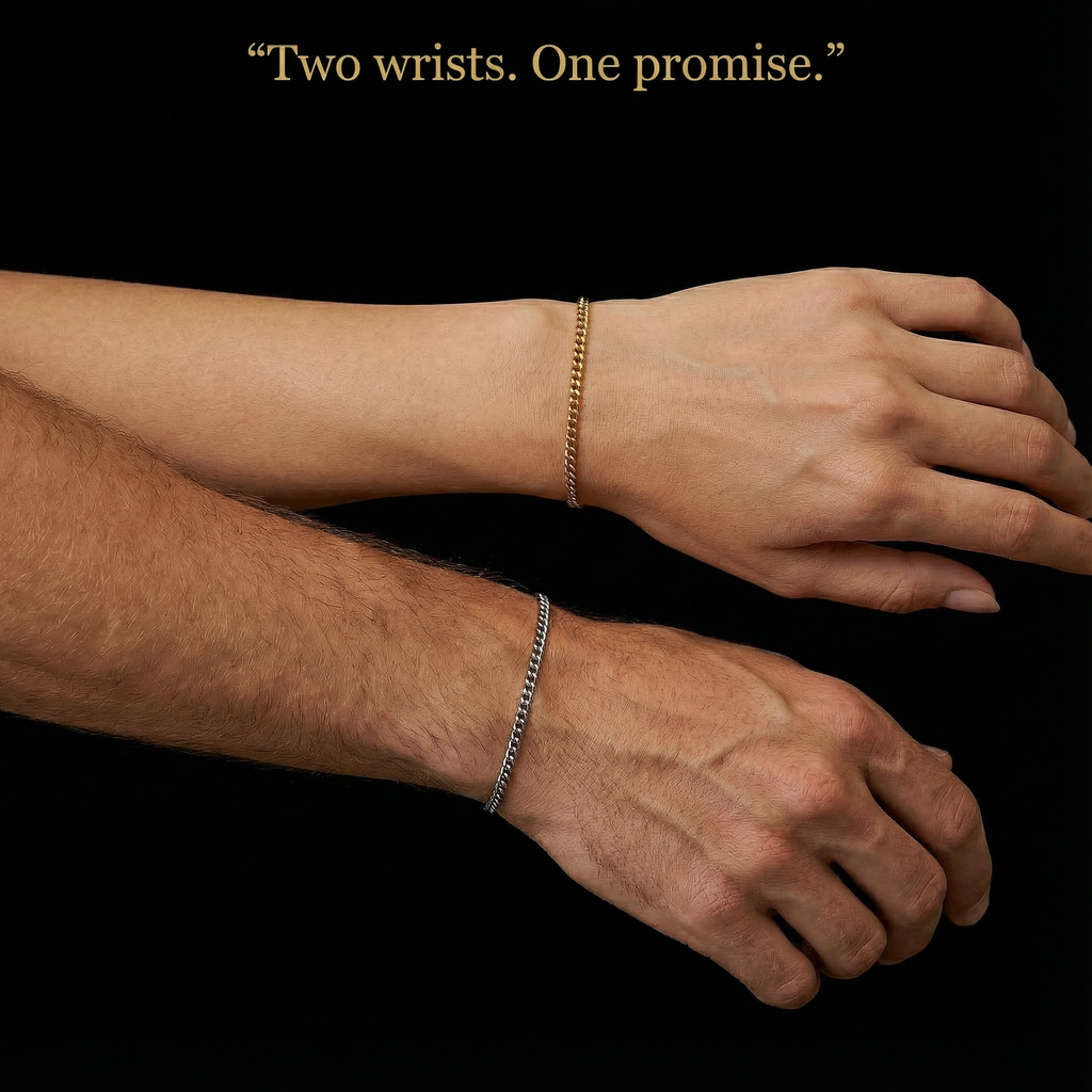 Infinity Bond Couple’s Bracelet DIY Kit